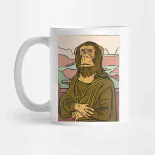 Monkey Lisa Mug